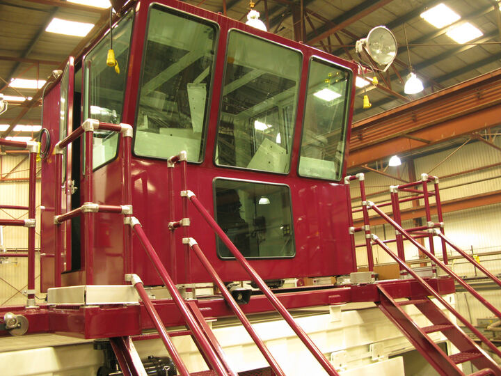 Mining machine platforms